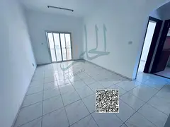 One-bedroom apartment with a living room, balcony, and central air conditioning available for annual