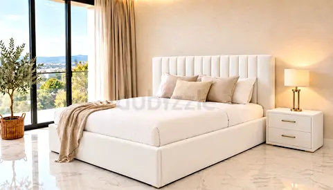 New storage Queen size bed with mattress good quality Queen bed strong more color design Availabl
