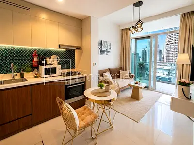 Stylish 1BR | Fully Furnished | Burj Khalifa view