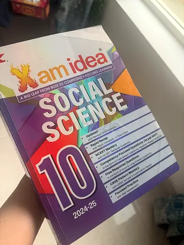 XAM idea Social Science 10 (2024-25) - Complete Book guidebook