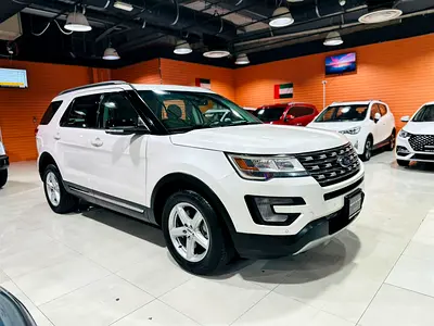 FORD EXPLORER XLT WHITE 2017 4WD V6 3.05L - GCC SPECIFICATION