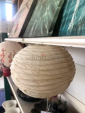 Japanese Lantern - Medium White - Decorative Hanging Lamp