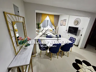 For monthly rent, a room and a hall in Al Majaz3 area with free internet