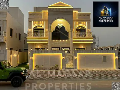 Luxury villa for sale (registration fees included) | 6 rooms | Open roof terrace | 4,100 sq. ft. built-up area