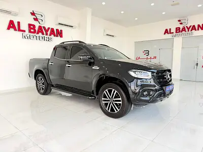 مرسيدس Mercedes X350d (ديزل) اسود / اسود 2020