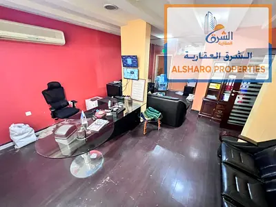 Commercial Office for Rent | Al Nuaimiya 2 Ajman | Khalifa Street | Ground Floor | Large Space | Ex