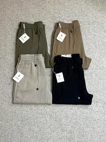 Burunello Cucinelli Pack of 4 men's casual linen pants (SUPER MASTER QUALITY SIZE 30-40