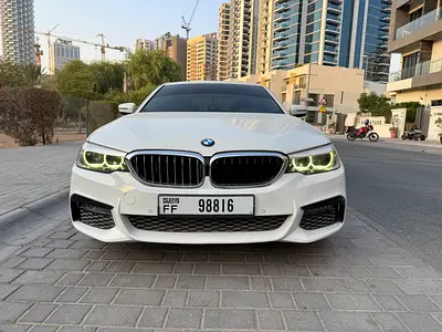 2020 BMW 5-Series 520i M Sport | GCC Specs | Low Mileage