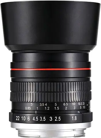 Canon Camera Lens 85mm F1.8 Large Aperture Manual Focus EF 7 Groups 10