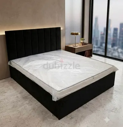 Brand New queen size bed frame included medical mattress more details call and WhatsApp