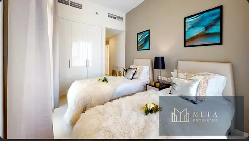Best deal for 2 bedroom with 1 bathroom apartment, cozy living room, nice kitchen, FOR SALE at AED1