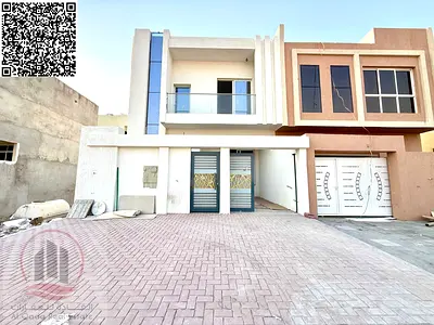 Villa for sale at Ajman -alhelio area ( 5 Room +Hall +Majlis +big court +roof )