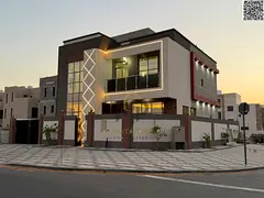Corner villa facing a mosque and a main street, high-end finishing. Price includes transfer fees and