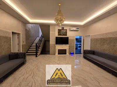 Luxury Villa for Sale in Al Zahia Ajman AED 2.8 Million with a 6,025 sq ft plot Luxury villa for sale in Al Zahia Ajman Plot area 6,025 sq ft Built-up