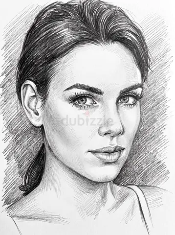 Custom Hand-Drawn Portraits from Photos
