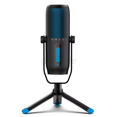 JLab Talk Pro USB Microphone, USB-C Output, Cardioid, Omnidirectional, Stereo, Bidirectional, 192k S