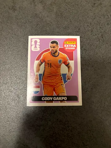 Panini World Cup 2026 Cody Gakpo Extra Football Sticker -