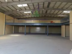 WAREHOUSE FOR RENT IN AL SAJAA G + MEZZANINE 44 KW CIVIL DEFENSE FIRE SYSTEM 8,200 SQ FT AED 300,000