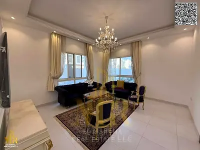 Exceptional property in Al Yasmin | Corner villa with 4 master bedrooms | Fully furnished | Price includes electricity, water, air conditioning, and f
