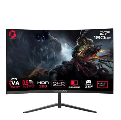 Gaming monitor curved