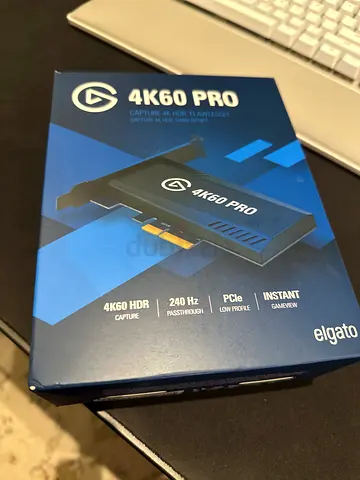 Elgato 4K60 Pro Capture Card - Internal PCIe (4K HDR, 60fps)