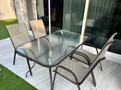 Garden - Balcony table and 4 chairs