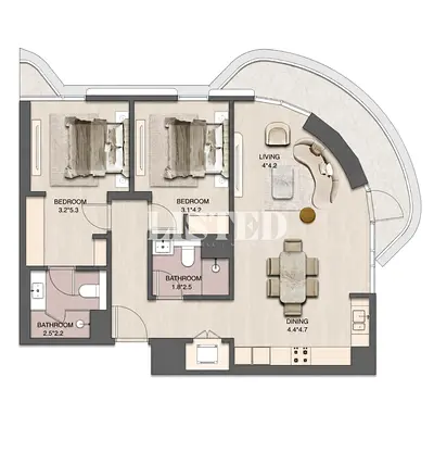 2BR | Sea View | 20/80 Payment Plan