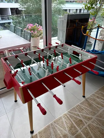 FAS Flamingo Foosball Table – Italian Design | Made in Italy | Like New