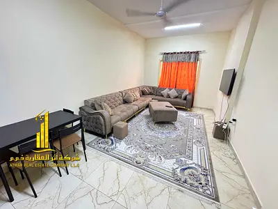 شقه فاخره ثاني ساكن غرفه وصاله مع بلكونه مفتوحه. عجمان الروضه 3 .مفروش بالكامل للإيجار الشهري✨الإيجار يشمل الفواتير والإنترنت وموقف