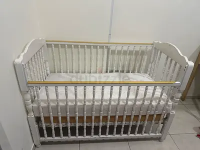 Wooden Baby Crib (used)