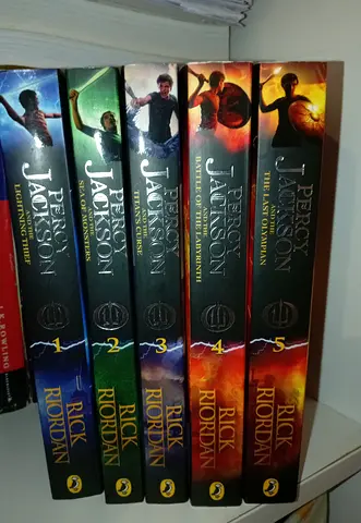 Percy Jackson & the Olympians — Complete 5-Book Paperback Set by Rick Riordan