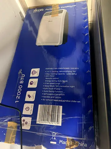 Ikon Portable Air Conditioner 12000 BTU - lightly used