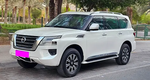 NISSAN PATROL 4.0 V6 SE TITANIUM # 2021 GCC # WELL MAINTAINED CAR FOR SALE .