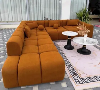 Brand New Custom-Built Sofa Set - High-Quality Fabric (Custom Colors Available)
