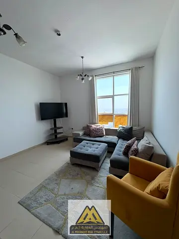 For sale: Residential apartment featuring one bedroom, a living room, and two bathrooms. It offers