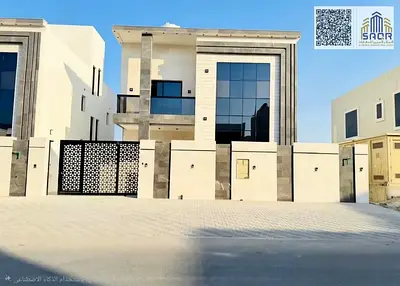 للايجار السنوي في عجمان – منطقة العامرة، فيلا فاخرة بتصميم عصري