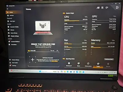 ASUS TUF A16, RYZEN 7, RTX5050