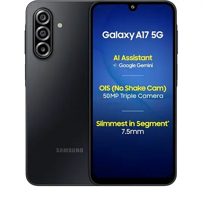 Samsung A17 128GB 6GB RAM Black