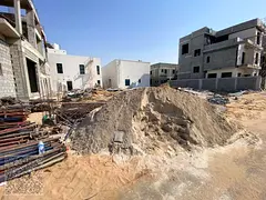 Residential Plot for Sale in Al Zahya Ajman 280 SQM Near Al Zahya Circle, Second Plot from Main Road