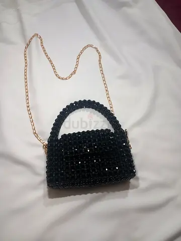 شنطة خرز يدوية فخمة | Handmade Beaded Bag | جديدة