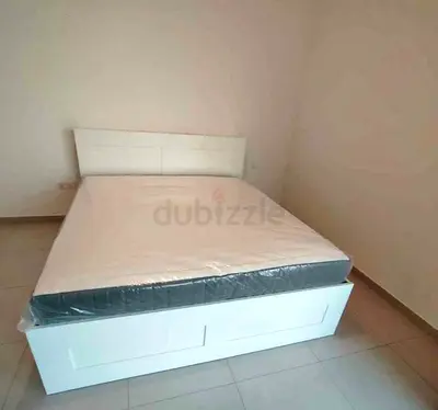 Ikea brimness bed with ikea mattress king size 180 x200cm