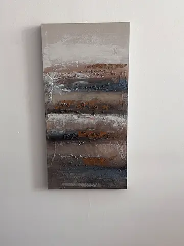 PAN HOME Streak Abstract Hand painted Wall art