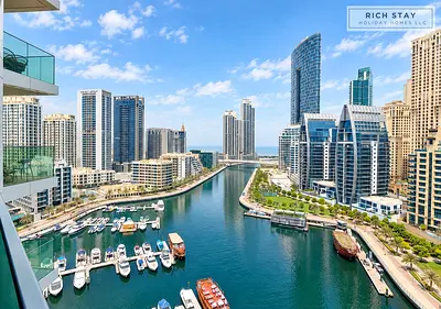 2 Balconies | Full Marina & Sea view | September Price Only