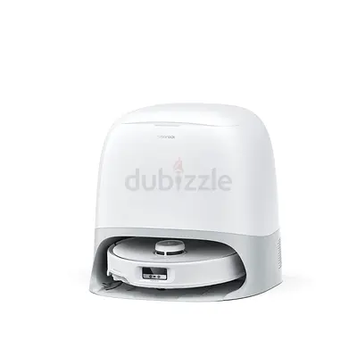 Ai-Robot Vacuum Cleaner with Auto-Empty Dock - White