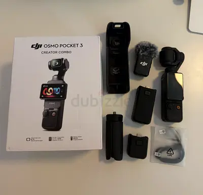DJI Osmo Pocket 3 Creator Combo - Excellent Condition + K&F Black Diffusion 1/4 Filter FREE