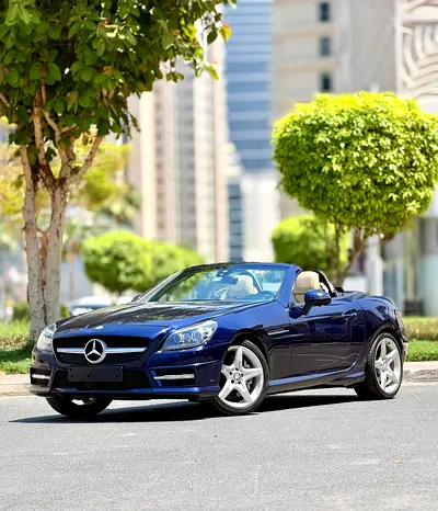 2015 Mercedes-Benz SLK 200 BlueEFFICIENCY | GCC Specs | Low Mileage