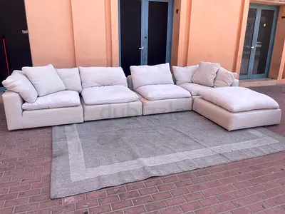 Premium Quality Marina Home Luscious Modular Living room Sofa with footstool