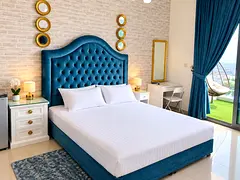 0% commission, Marina luxury master bedroom with attached washroom , large balcony