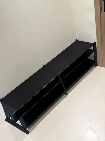 Media tv unit black ikea