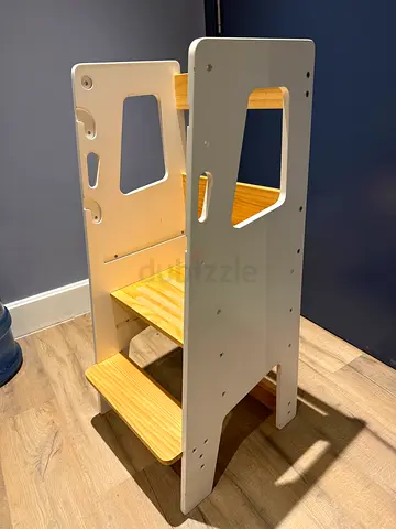 Wooden Learning Tower for Kids